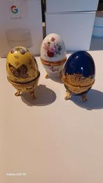 Porseleinen eieren ( set 3 stuks ), Antiek en Kunst, Antiek | Porselein, Ophalen of Verzenden