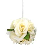 Zeer mooi ivoren pomander bal voor je bruiloft., Verzenden, Nieuw, Versiering, Geboorte of Huwelijk