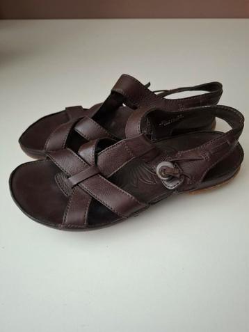 Clarks leren bruine sandalen mt 38 beschikbaar voor biedingen