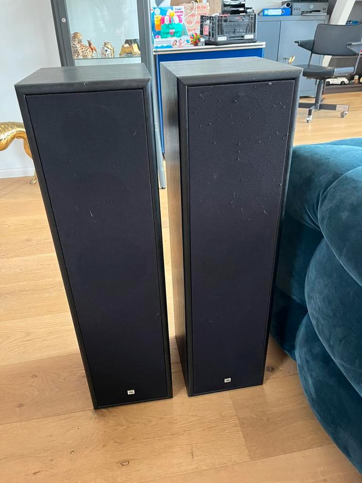 Twee JBL TLX 5000, Audio, Tv en Foto, Luidsprekers, Zo goed als nieuw, Front, Rear of Stereo speakers, Minder dan 60 watt, JBL