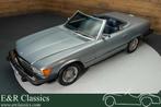 Mercedes 380 SL Cabriolet | 1983, Auto's, Oldtimers, Automaat, Achterwielaandrijving, Cabriolet, Blauw