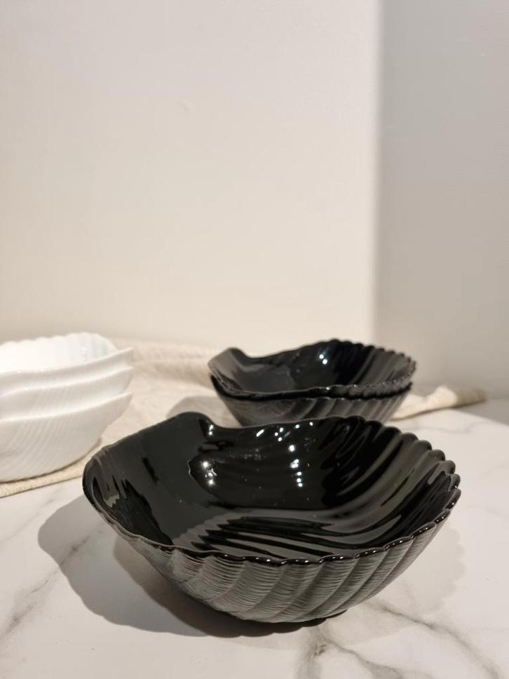 Retro vintage Arcoroc schelp schaaltjes, Verzamelen, Retro, Ophalen of Verzenden