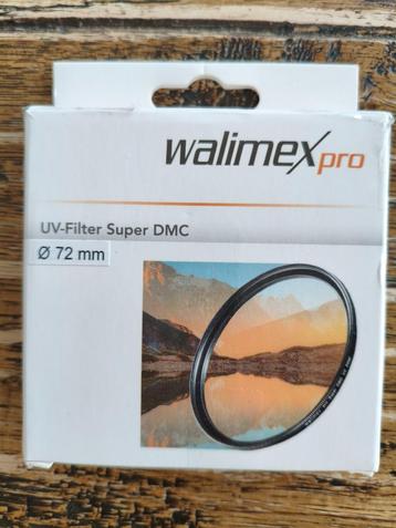 Walimex Pro UV-filter Slim Super DMC 72mm beschikbaar voor biedingen