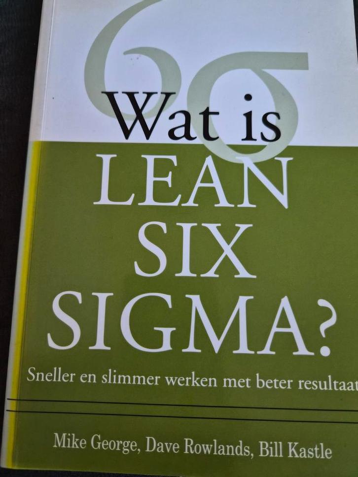Wat is Lean Six Sigma? Mike George e.a., Boeken, Economie, Management en Marketing, Gelezen, Management, Ophalen of Verzenden