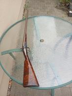Antiek dubbelloops cal 12 geweer w.saer, Antiek en Kunst, Ophalen
