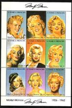 St. Tome & Principe Mi nr 1464/72 klb. xx Marilyn Monroe, Postzegels en Munten, Verzenden, Postfris, Dier of Natuur
