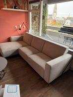 Bank Naomi 3-zits taupe kleur, Ophalen, Zo goed als nieuw