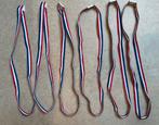 Set 6x medaille lint nederland met clipsluiting samen 1 euro, Ophalen of Verzenden, Overige materialen, Nederland