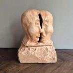 Mooie beeld met 2 gezichten, Antiek en Kunst, Kunst | Beelden en Houtsnijwerken, Ophalen of Verzenden