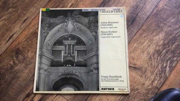 Franz Haselbock - Anton Bruckner & Simon Sechter, Cd's en Dvd's, Vinyl | Klassiek, Zo goed als nieuw, Classicisme, Overige typen