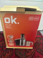 OK. OPJ 103 Sapcentrifuge - Nieuw in doos!, Witgoed en Apparatuur, Ophalen of Verzenden, Nieuw, Elektrisch, Sapcentrifuge