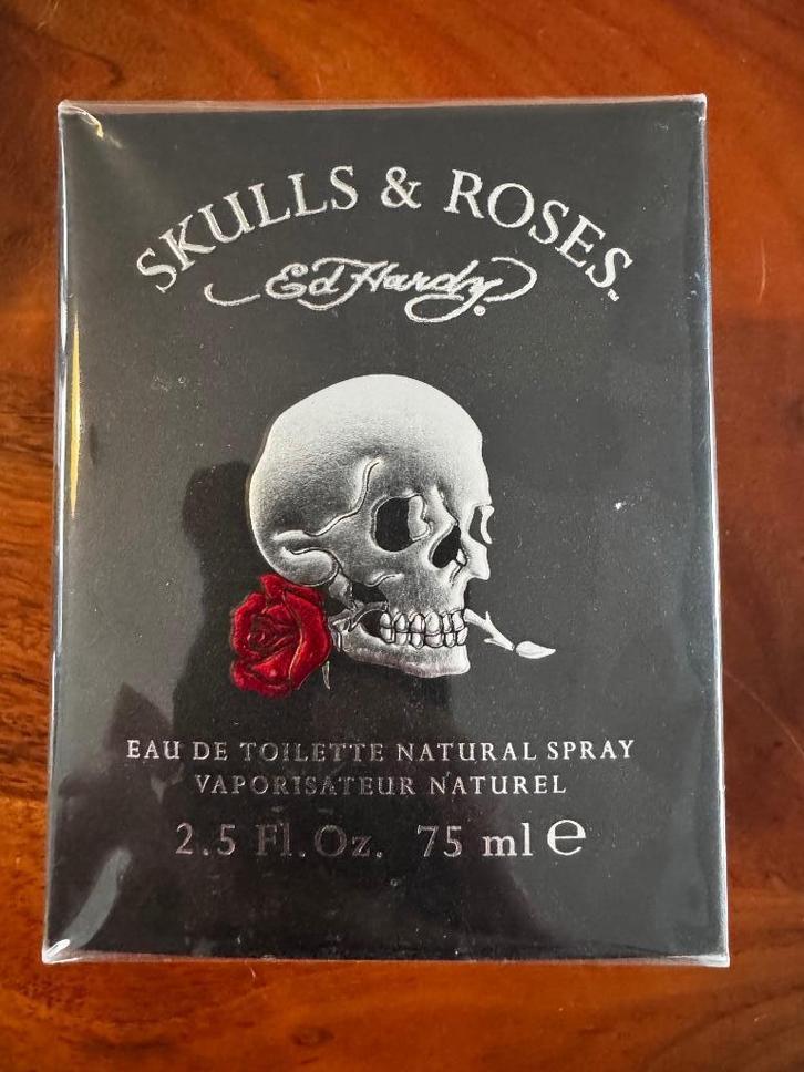 Ed Hardy Skulls & Roses Eau de Toilette 75 ml, Sieraden, Tassen en Uiterlijk, Uiterlijk | Parfum, Nieuw, Ophalen of Verzenden