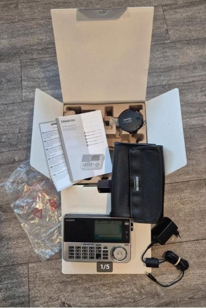 SANGEAN ATS-909X2 FM-RDS Wereldontvanger | Beste getest!, Audio, Tv en Foto, Radio's, Nieuw, Wereldontvanger, Ophalen of Verzenden
