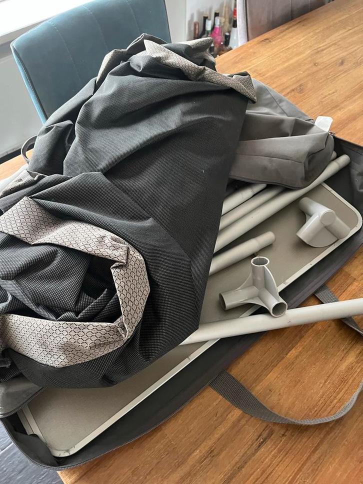 Campingkastje in opbergtas, Caravans en Kamperen, Kampeeraccessoires, Zo goed als nieuw, Ophalen