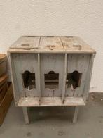 Franse houten brocante leghok ( kippenhok )., Dieren en Toebehoren, Ophalen of Verzenden, Hout