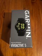 Garmin Vívoactive 5 - Nieuw!, Sieraden, Tassen en Uiterlijk, Smartwatches, Afstand, Zwart, Nieuw, Ophalen of Verzenden