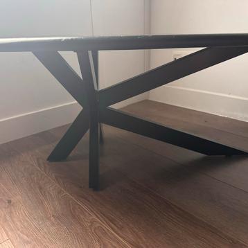Ovale salontafel mango hout