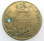 Louis XV 1744  rekenpenning Frankrijk, Postzegels en Munten, Penningen en Medailles, Verzenden