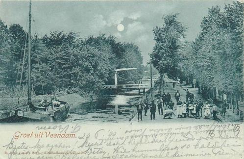 (701-248-017) Veendam, Verzamelen, Ansichtkaarten | Nederland, Groningen, Verzenden