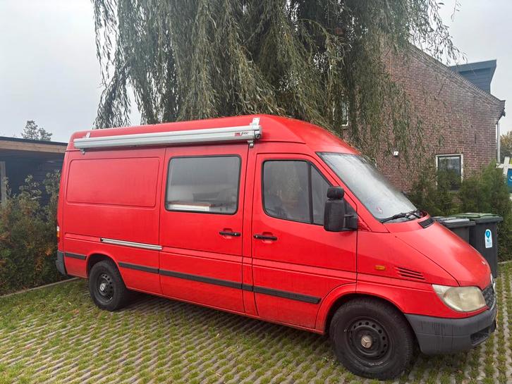 Mercedes-Benz Mercedes 2000 Rood, Auto's, Mercedes-Benz, Particulier, Sprinter Combi, Airconditioning, Cruise Control, Elektrische ramen