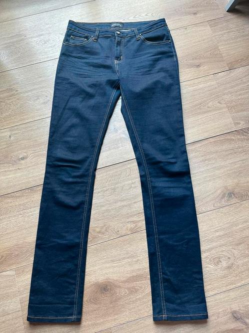 Donkere stretch jeans merk Miss Anna 42/44, Kleding | Dames, Spijkerbroeken en Jeans, Zo goed als nieuw, W33 - W36 (confectie 42/44)