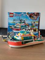 Lego friends reddingsboot 41381, Ophalen, Zo goed als nieuw, Complete set, Lego