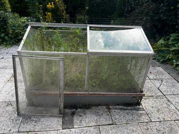 glasplaten met aluminium frame voor kweekkas beschikbaar voor biedingen