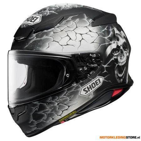 Shoei NXR2 Gleam Integraalhelm, Zwart-Wit-Grijs, Motoren, Kleding | Motorhelmen, Nieuw met kaartje, Ophalen of Verzenden
