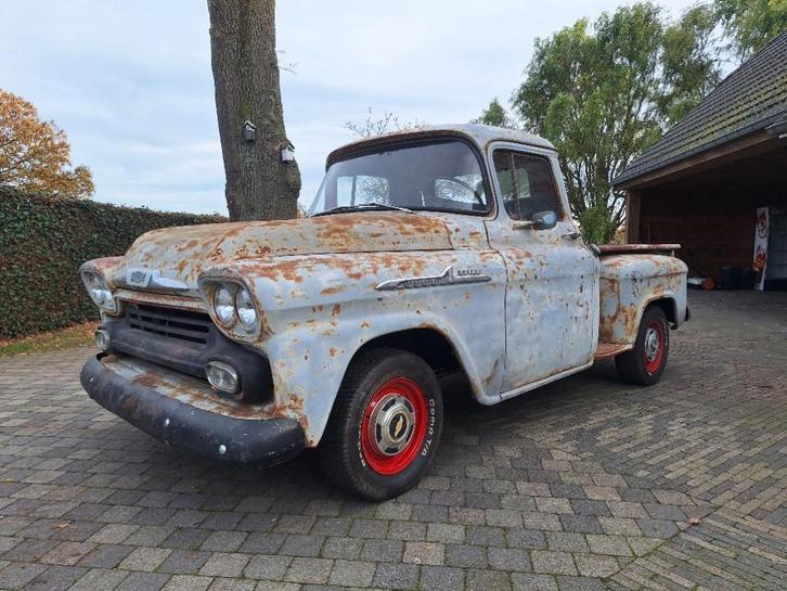 Chevrolet 3100 Apache V8 automaat, Auto's, Oldtimers, Particulier, Chevrolet, Benzine, Automaat, Ophalen