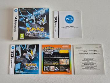 Pokemon Black Version 2 Nintendo DS Doosje + Boekjes beschikbaar voor biedingen