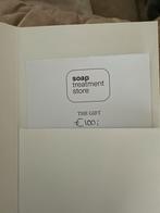 Soap treatment store waardebon. Twv 100,00 euro spa, Tickets en Kaartjes, Eén persoon, Cadeaubon