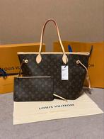 Louis Vuitton Neverfull Monogram MM Rose, Ophalen of Verzenden, Zo goed als nieuw, Bruin, Handtas