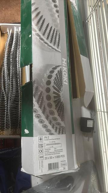 Gipsplaat Schroeven op lint band hikoki 3.6mm lengte 25 fine beschikbaar voor biedingen