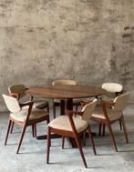 eetkamerset Kai Kristiansen Skovby, Huis en Inrichting, Tafels | Eettafels, Gebruikt, 100 tot 150 cm, Rechthoekig, 50 tot 100 cm
