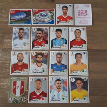 Panini World Cup 2018 - 150 stickers inclusief Ronaldo beschikbaar voor biedingen