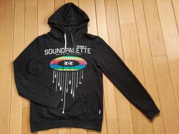 NON GRADA sweater zwart met kapuchon maat L - nieuw - beschikbaar voor biedingen