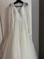 Trouwjurk maat 38, Ophalen of Verzenden, Zo goed als nieuw, Wit, Trouwjurk