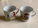 Oude kinderbekers vintage, Antiek en Kunst, Antiek | Servies los, Ophalen