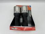 Carpoint Dubbele Uitlaat sierstuk / 45mm  chrome/zwart NIEUW, Ophalen of Verzenden