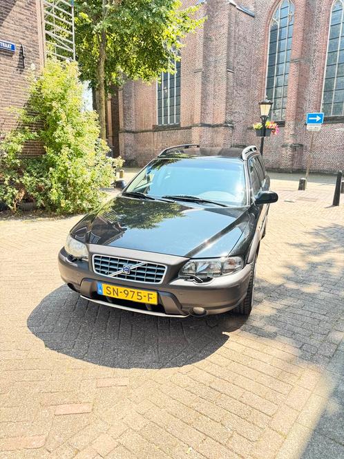 Volvo V70 2.4 T XC 4WD AUT 2000 Zwart, Auto's, Volvo, Particulier, V70, Airconditioning, Centrale vergrendeling, Dakrails, Elektrische buitenspiegels