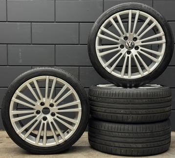 18 inch VW Golf R32 5x112 ET45 8J 57.1 225/40/18 Continental beschikbaar voor biedingen