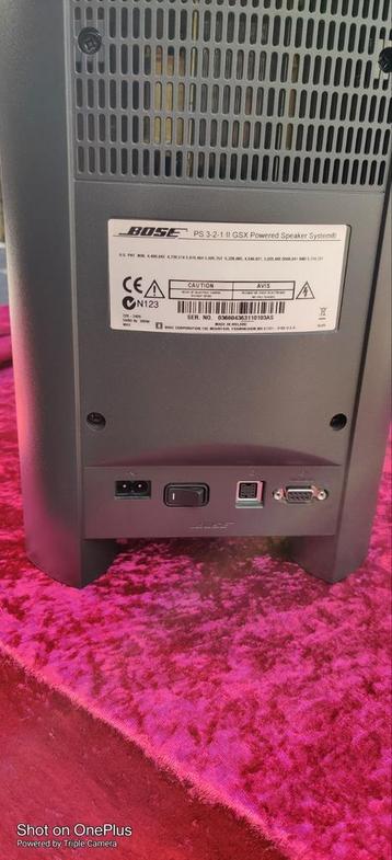 Bose 321 GSX serie 2 Basmodule  beschikbaar voor biedingen