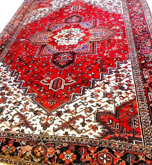 Perzisch tapijt handgeknoopt Heriz vloerkleed wol 320x230 cm, Huis en Inrichting, Stoffering | Tapijten en Kleden, Gebruikt, 200 cm of meer