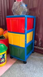 Ladekast memphis stijl, Huis en Inrichting, Kasten | Ladekasten, Ophalen, Gebruikt, 50 tot 100 cm, Minder dan 100 cm