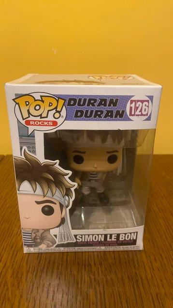 FUNKO Duran Duran 126 Simon le Bon nieuw in ongeopende doos. beschikbaar voor biedingen