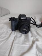 Canon eos M50 + lens 15-45 mm, Canon, Compact, Zo goed als nieuw, Ophalen