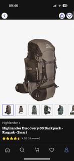 Backpack 65 liter, 1x gebruikt, Sieraden, Tassen en Uiterlijk, Tassen | Rugtassen, 40 cm of meer, Zo goed als nieuw, 60 cm of meer