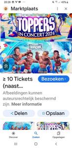 Toppers 2024, Tickets en Kaartjes, Twee personen