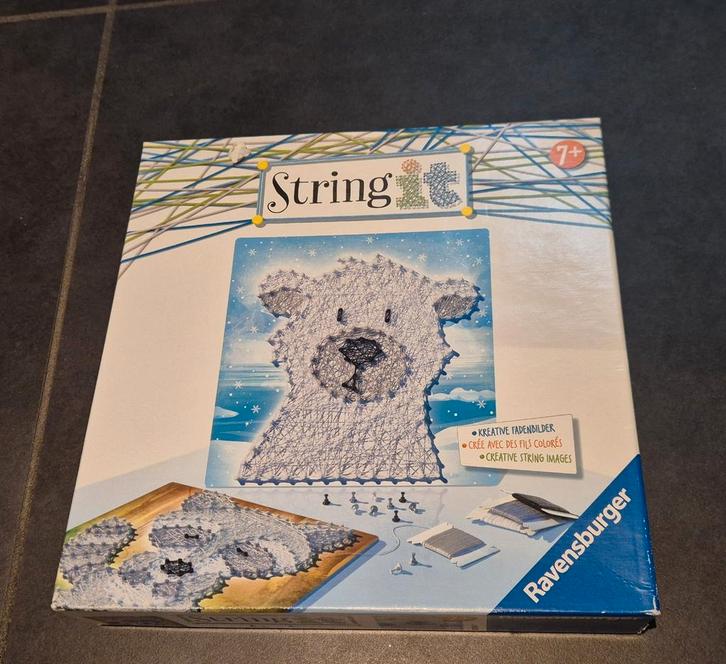 String It! Knutselset - Maak je eigen kunst!, Kinderen en Baby's, Speelgoed | Educatief en Creatief, Gebruikt, Knutselen, Ophalen of Verzenden