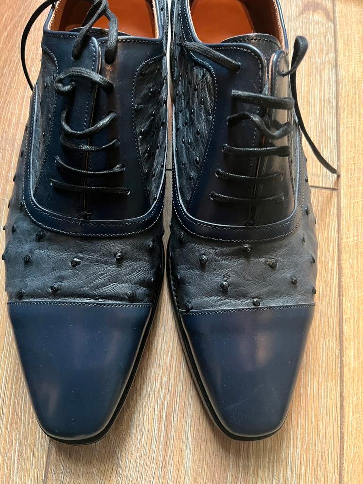 Barker Puccini maat10.5, Kleding | Heren, Schoenen, Zo goed als nieuw, Blauw, Ophalen of Verzenden